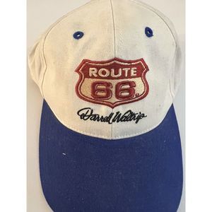 Vintage Route 66 Kmart Racing Hat Darrell Waltrip #66 Cap Nascar Snapback